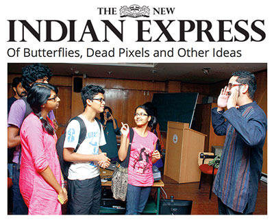 Jaret Vadera: Butterflies, Dead Pixels, and Other Ideas - The New Indian Express