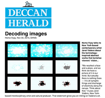 Jaret Vadera: Decoding Images - Deccan Herald